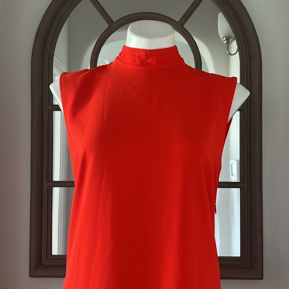 Victoria Beckham Back Tie Midi Shift Dress, Size UK12, US8 EXCELLENT! - Picture 11 of 16